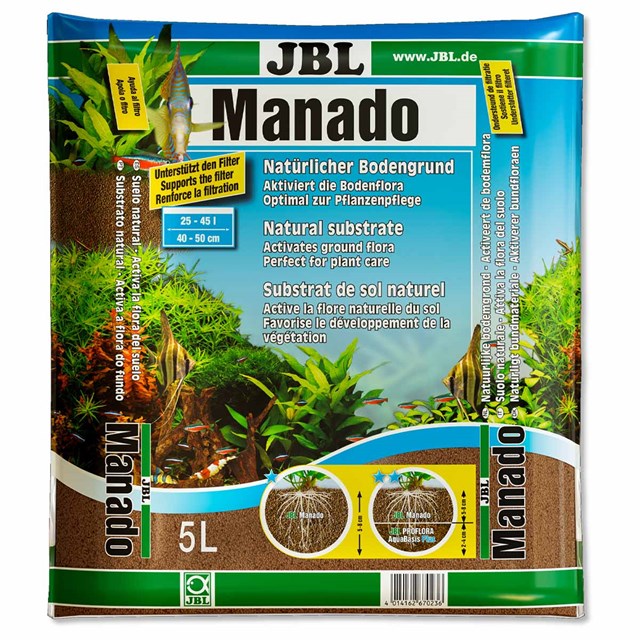 JBL Manado - Bottensubstrat - 5 liter