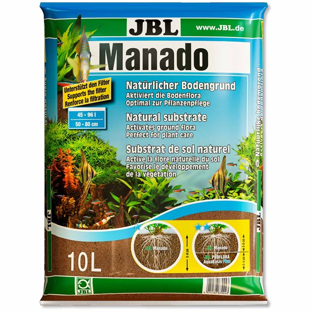 JBL Manado - Bottensubstrat - 10 liter