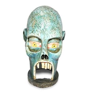Zombie skull - Glow in the dark