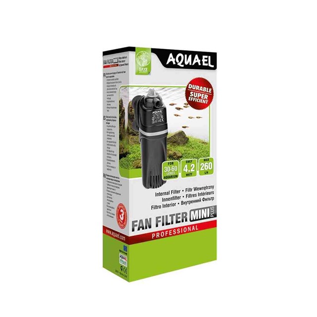 Aquael Fan Filter Mini+ - Innerfilter - 260 l/h