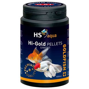 HS Aqua Hi-Gold Pellets - 1000 ml