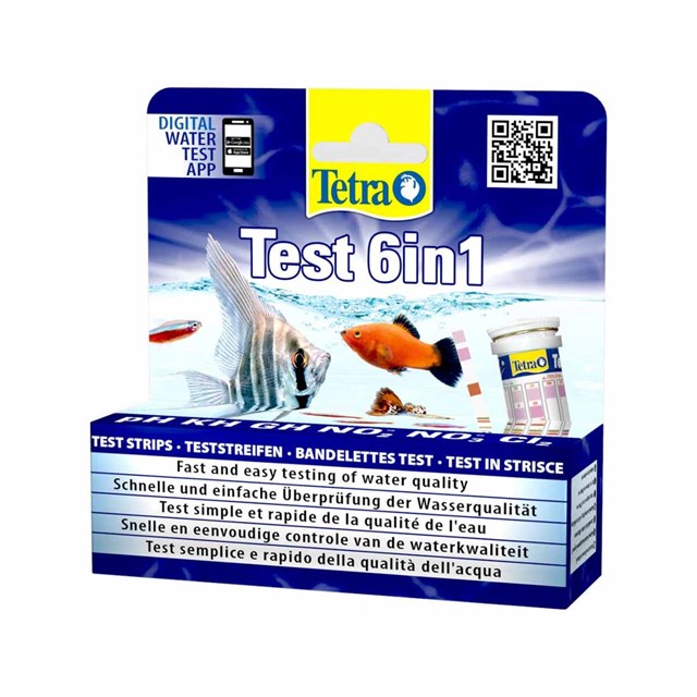 Tetra Test 6 in 1 - 25 st