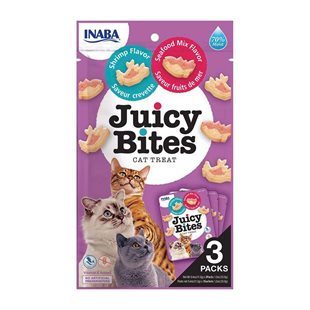 Churu Cat Juicy Bites Shrimp/Seafood - 3 st