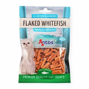 Kattgodis Vitfisk Stavar - 50 g