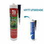 Akvastabil Akvariesilikon - Svart - 300 ml