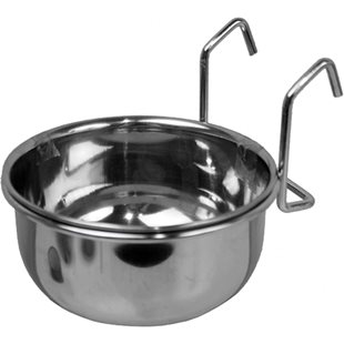Foderkopp - Rostfri - Hängande - 900 ml