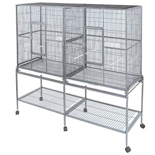 GD Rival Dubbelbur med bord - 165x54x158 cm