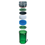 Eheim Classic 350 / 2215 - Ytterfilter med filtermatta