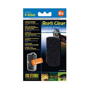 Exo Terra Repti Clear F250 - Grov Filtermatta - 2-pack