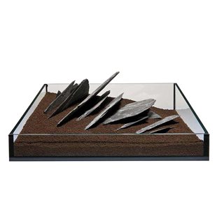 Svart skiffer - 10-30 cm - ca 1,4-1,5 kg
