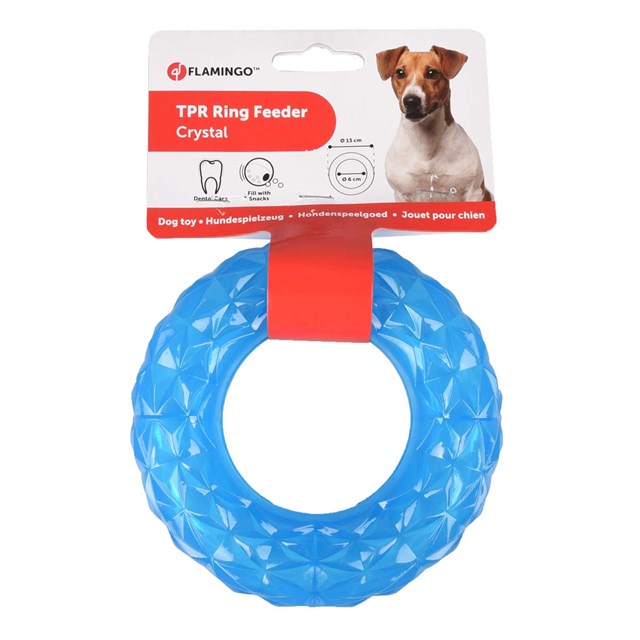 Flamingo TPR Ring Feeder - Crystal - Ø13 cm