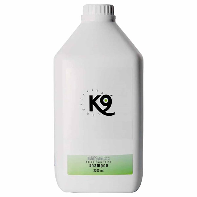 K9 Whiteness Schampo - 2,7 liter