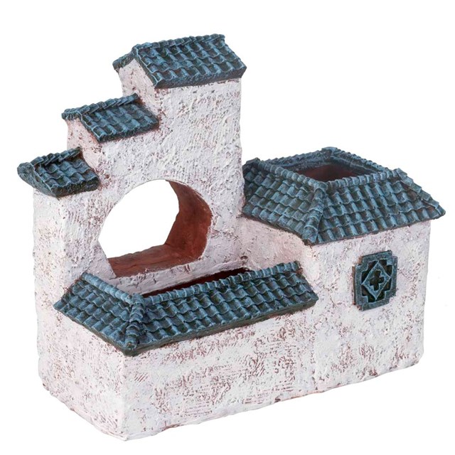 Akvariedekoration House - 18,5x9,2x15,7 cm