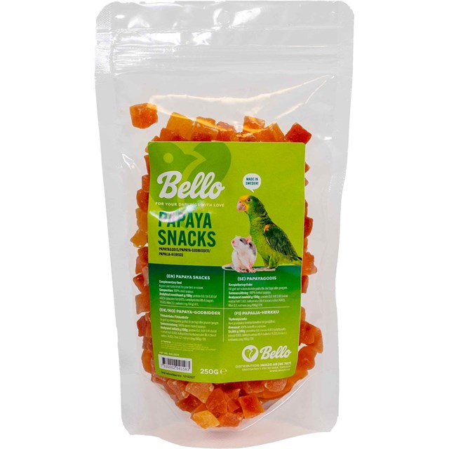 Bello Papaya Snacks - 250 g