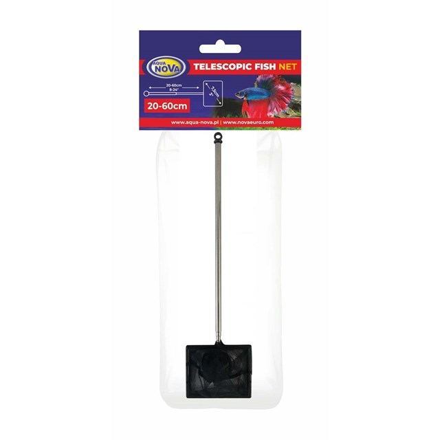 Aqua Nova Håv med teleskopiskt handtag - 20-60 cm