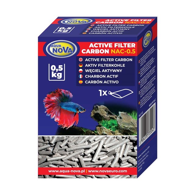 Aqua Nova Aktivt kol - 500 g