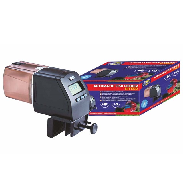 Aqua Nova Foderautomat för Akvariefiskar