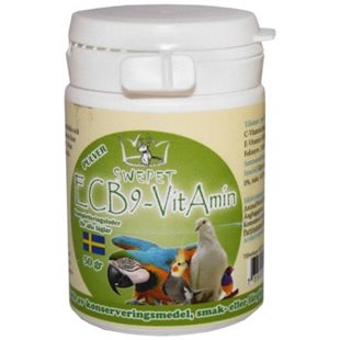 ECB9-Vitamin - För alla fåglar - 50g Pulver