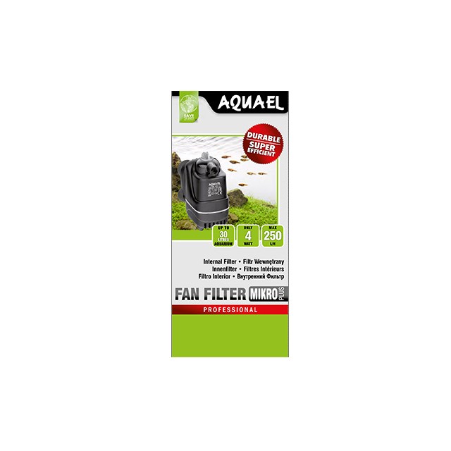 Aquael Fan Filter Micro+ - Innerfilter - 250 l/h