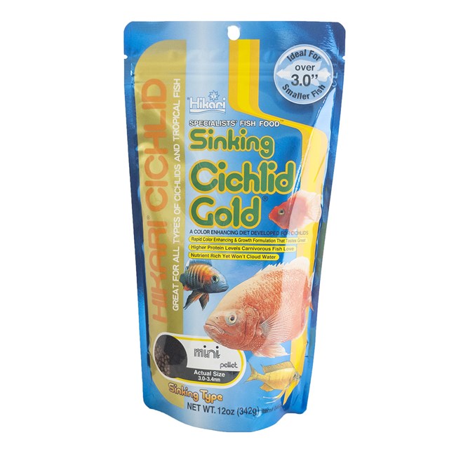 Hikari Cichlid Gold Sinking Mini Pellet - 342 g