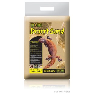 Exo Terra Desert Sand - Gul - 4,5 kg