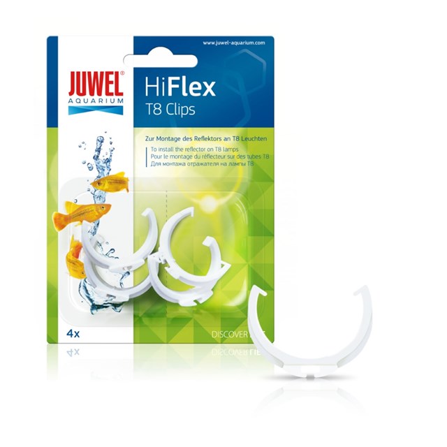 Juwel HiFlex Reflektor Clips - 4 st - T8