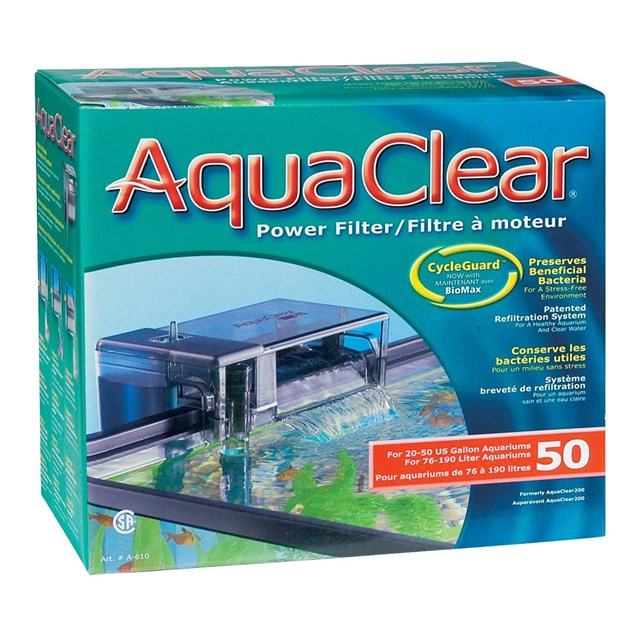 AquaClear 50 Powerfilter - Påhängsfilter