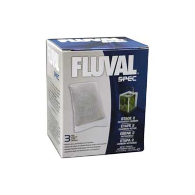 Fluval Spec/Flex - Kolfilter - 3-pack