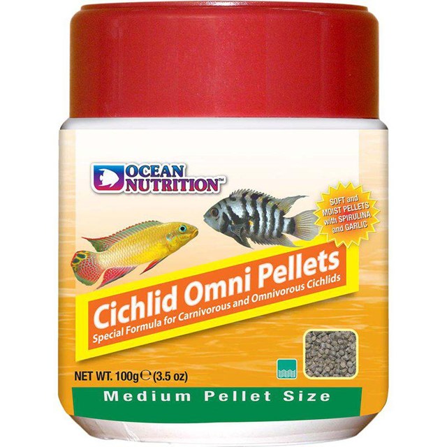 Ocean Nutrition - Cichlid Omni Pellets Medium - 100 g