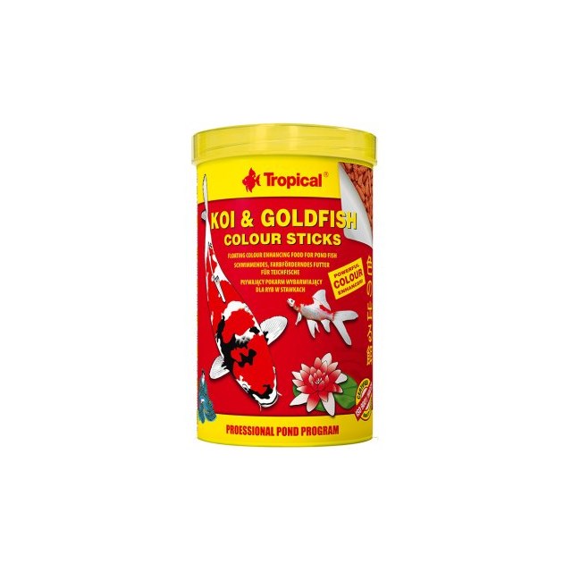 Tropical Koi & Goldfish Colour Sticks - 1000ml/85g