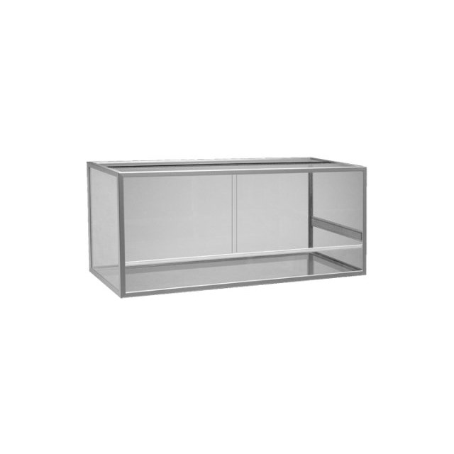 Terrarium - Aluminium - 125x50x60 cm