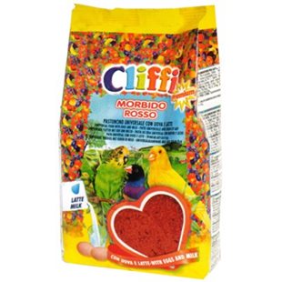 Cliffi Morbido Rosso - Färgfoder - 1 kg