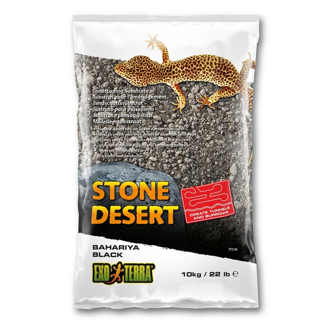 Exo Terra Stone Desert - Bahariya Black - 10 kg