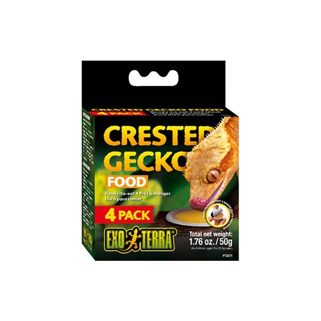 Exo Terra Crested Gecko Food - 4-pack