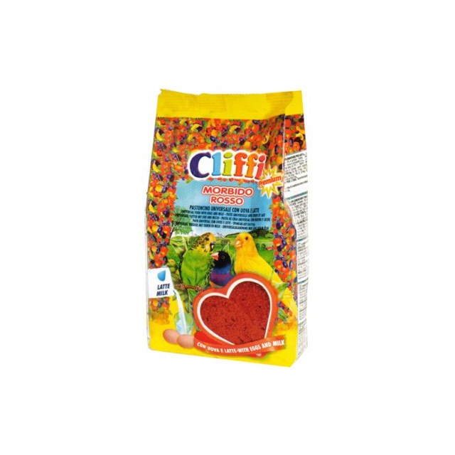 Cliffi Morbido Rosso - Färgfoder - 1 kg