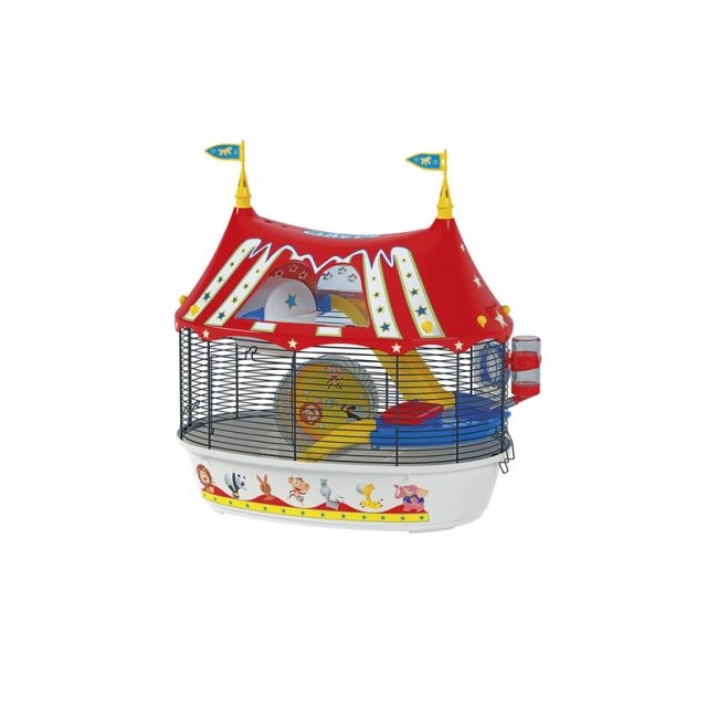 Ferplast Hamsterbur Circus Fun - 49,5x34x42,5 cm
