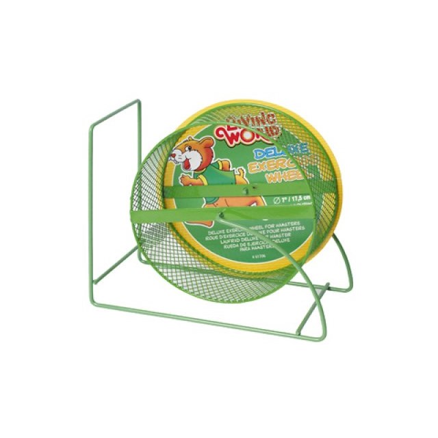 Hamsterhjul - Deluxe Grön - 17.5 cm