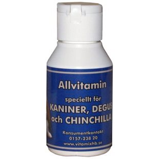 Allvitamin för Kanin - Degu - Chinchilla - 50 ml