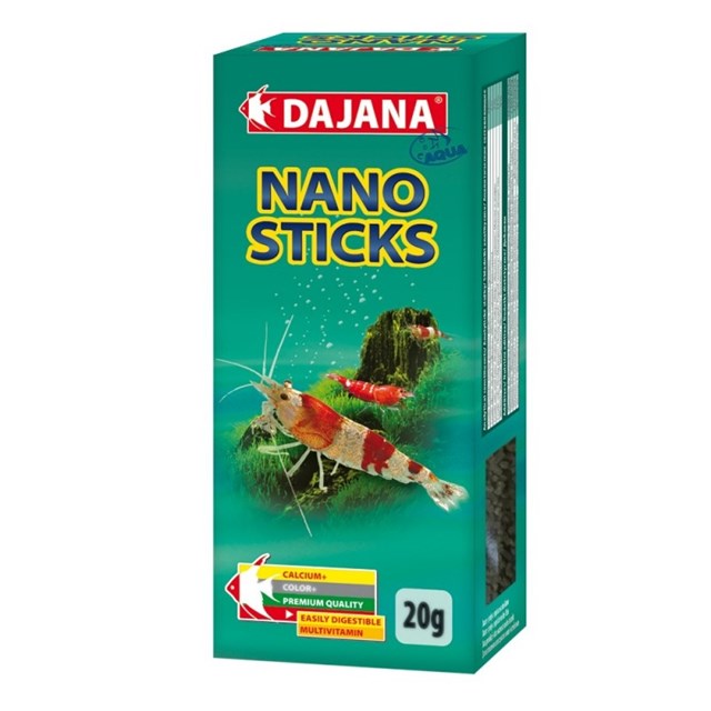 Dajana Nano Sticks - Fullfoder för räkor - 20 g