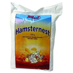 Zoo Best Hamsternest - Hamsterbädd - 100 g