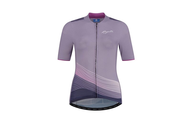 Rogelli Pyöräilypaita SS Peace Naisten Purple/Pink