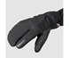Cykelhandskar GripGrab Nordic 2 Windproof Deep Winter Lobster Gloves Black