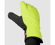 Pyöräilyhanskat GripGrab Nordic 2 Windproof Deep Winter Lobster Gloves Yellow Hi-Vis