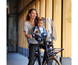 Cykelbarnstol URBAN IKI Front Ta-Ke Black/Brown