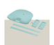 Lisävarustesarja URBAN IKI Child seat styling set Rear Mint Blue