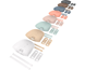 Lisävarustesarja URBAN IKI Child seat styling set Rear Mint Blue