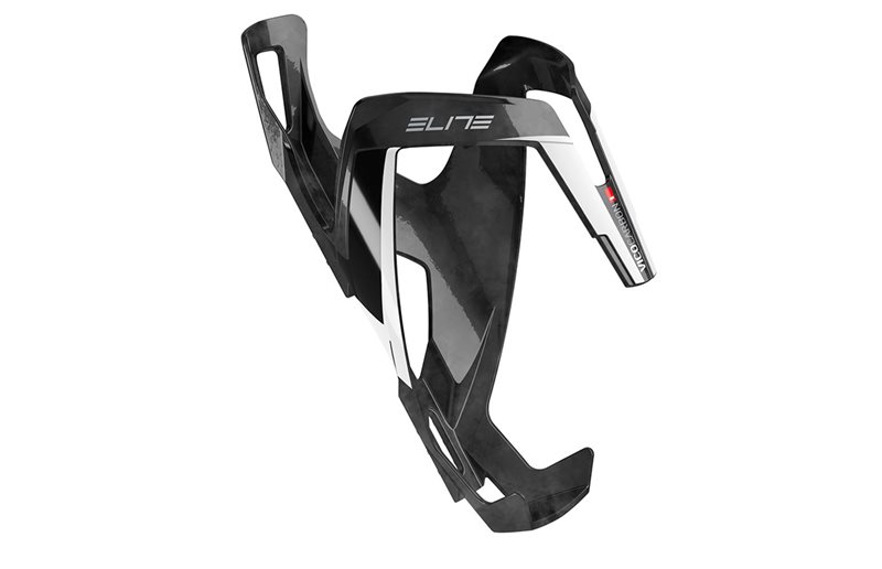 Flaskhållare Elite Elite Vico Kolfiber Glossy/Red