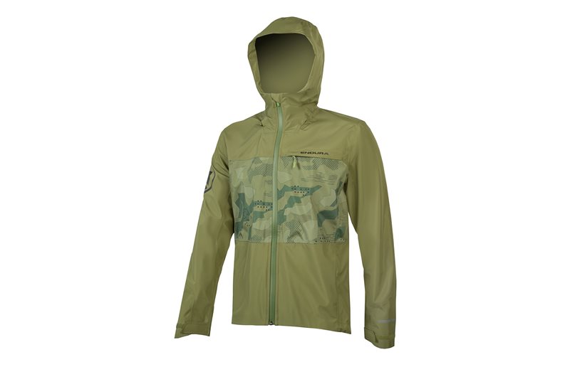 Endura Sykkeljakke Singletrack Jacket II Olivengrønn