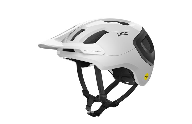 Poc MTB Hjelm Axion Race Mips Hydrogen White/Uranium Black Matt