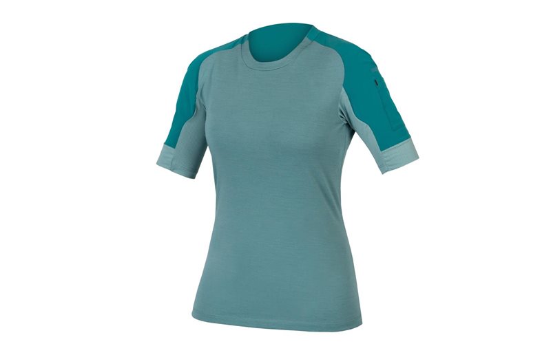 Endura Sykkeltrøye for Damer GV500 S/S Jersey Sprucegreen